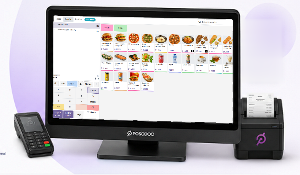 Terminal Punto de Venta Posodoo con Impresora y Pinpad